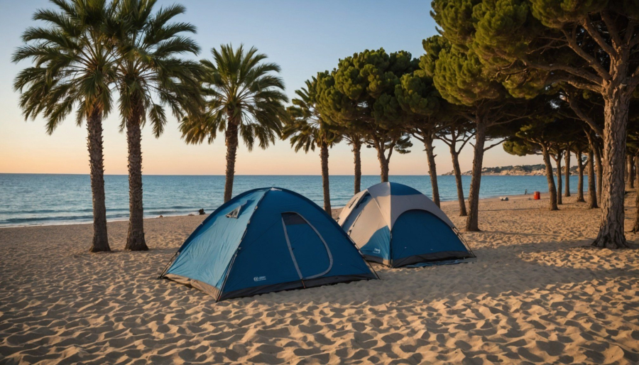 Camping direct aan zee in cap d’agde: wakker worden met strandzicht